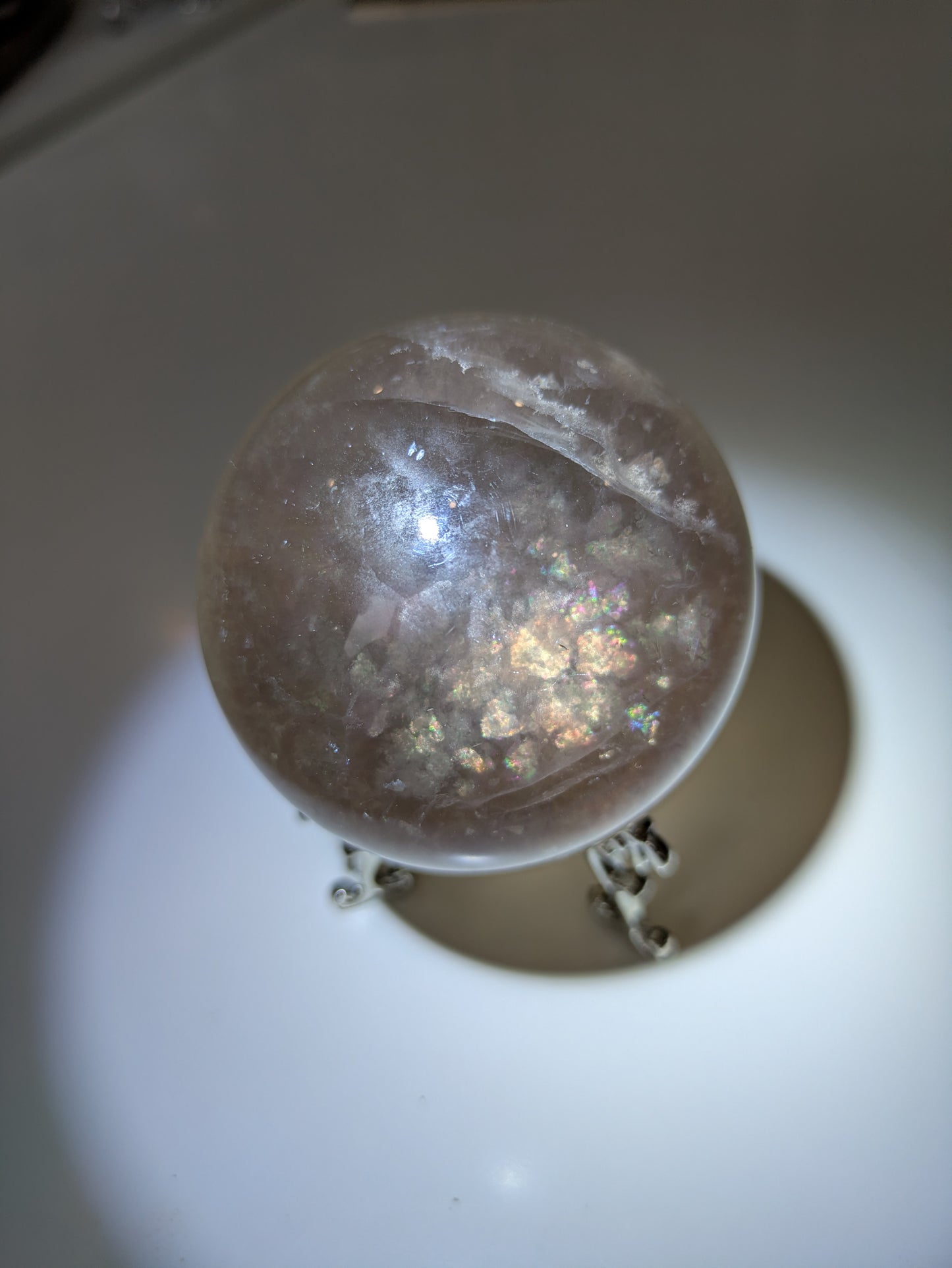 Mica& flourite sphere ✨ B