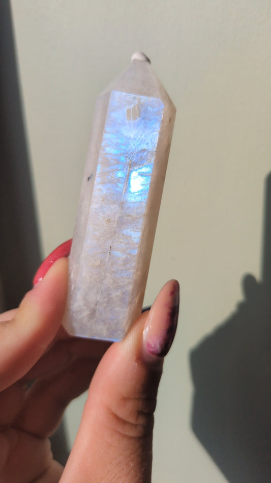 High quality white moonstone tower ( A) ✨