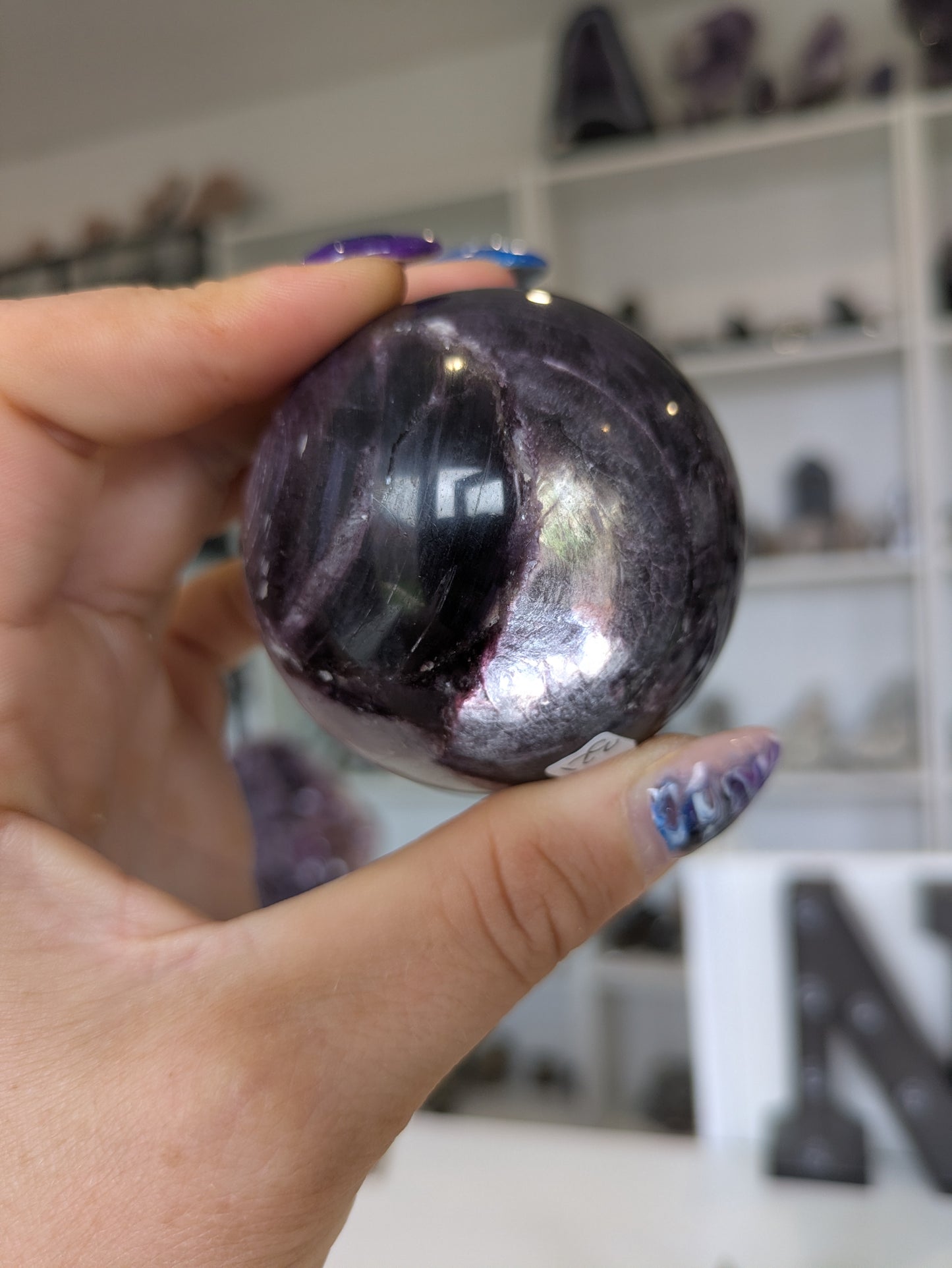 Mica & quartz sphere ✨ B