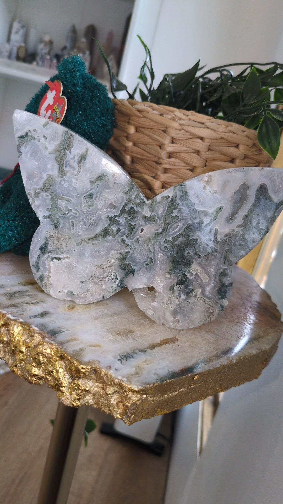 Moss agate butterfly 🦋