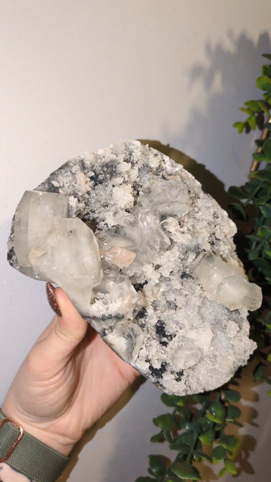 Iced Frost Apophyllite ✨ B