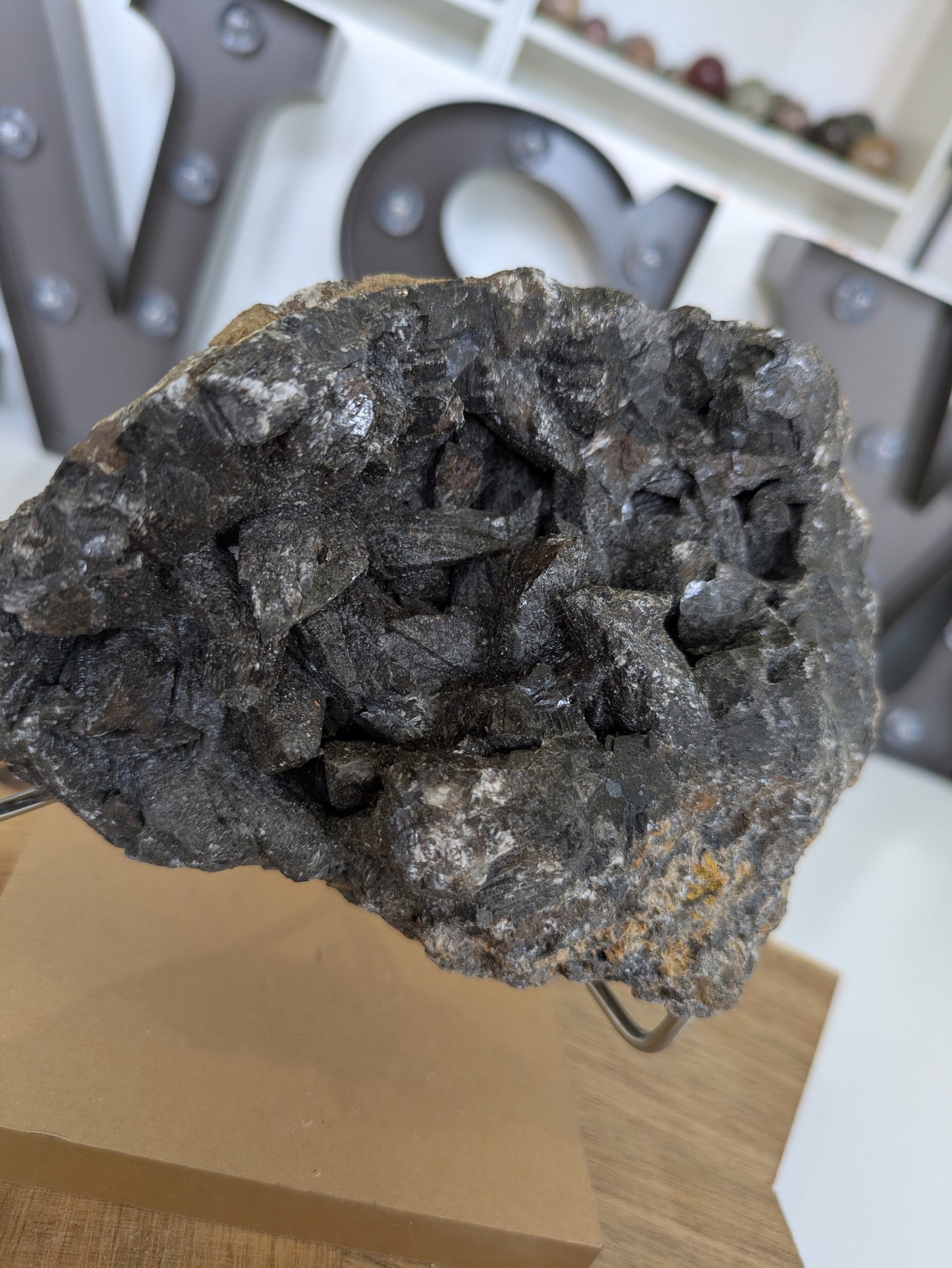 Large black calcite ✨