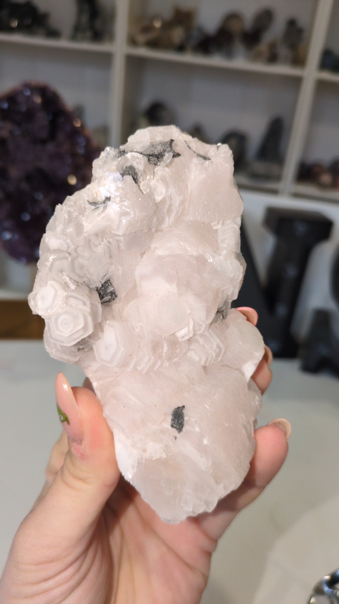 Pink calcite from Yunnan province ✨ B