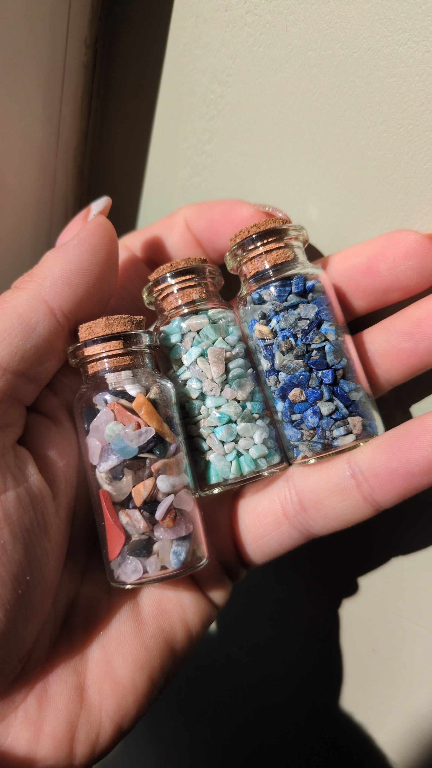 Crystal chip jars ✨