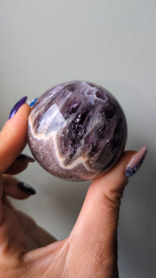 Feather amethyst sphere ✨