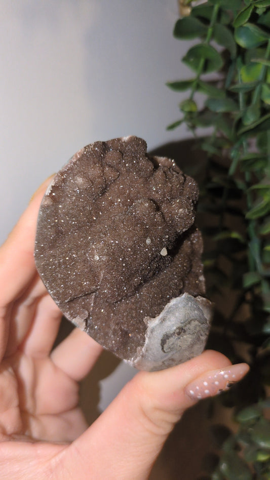 Dark red/ brown amethyst cut base ✨C