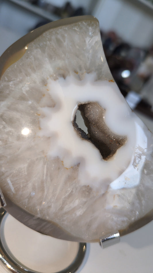 Druzy agate moon ✨ ( A)