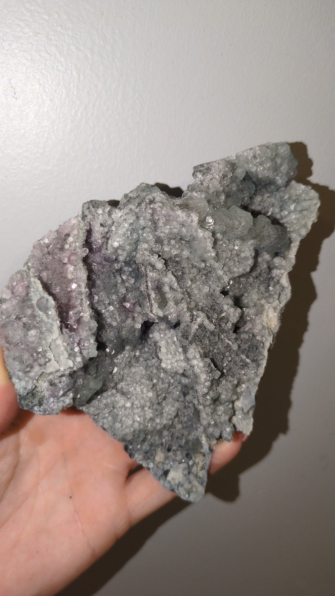 Morandi green & purple flourite ✨A