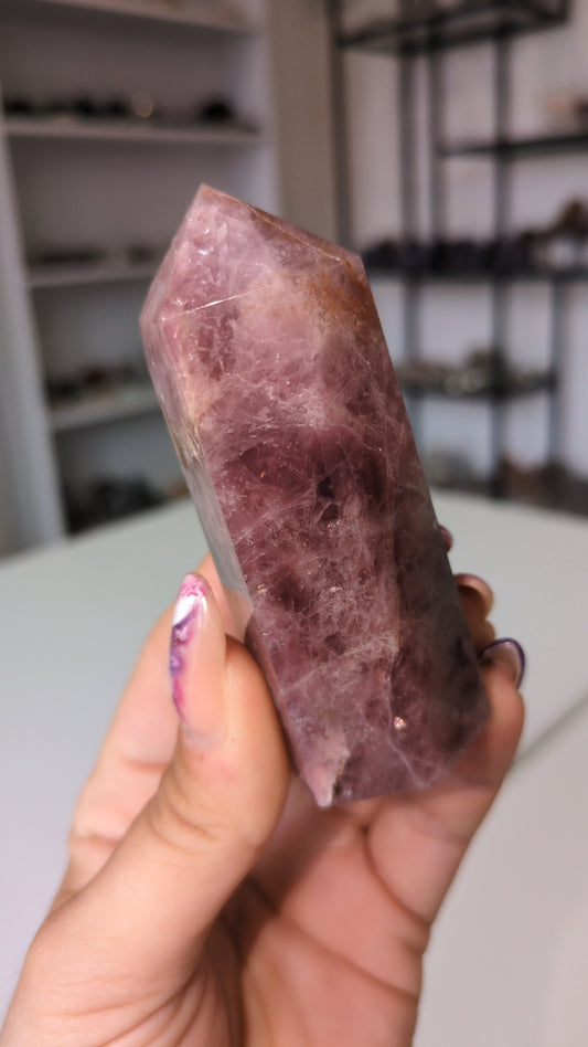 Lavender rose quartz tower ✨