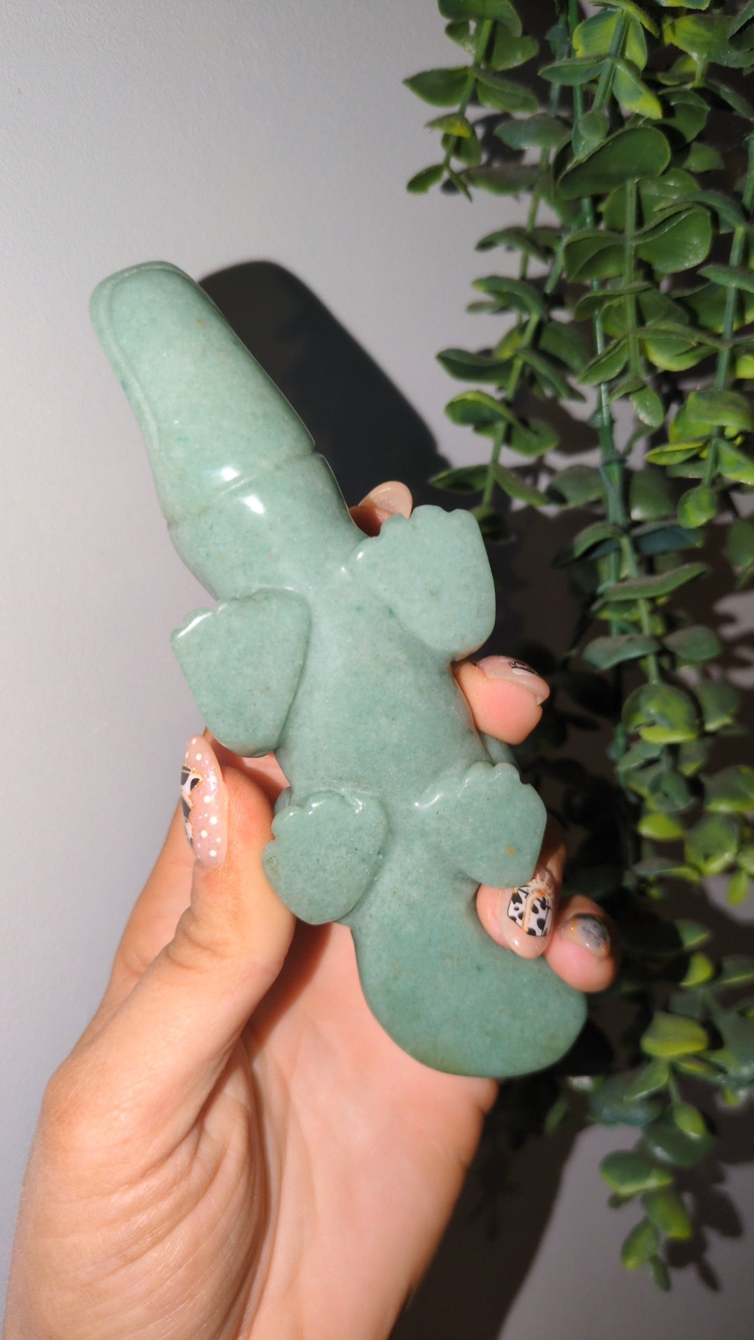 Green adventurine platypus✨