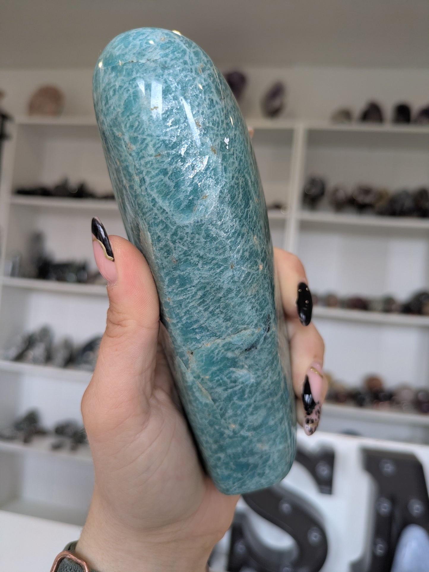Large amazonite freeform ✨