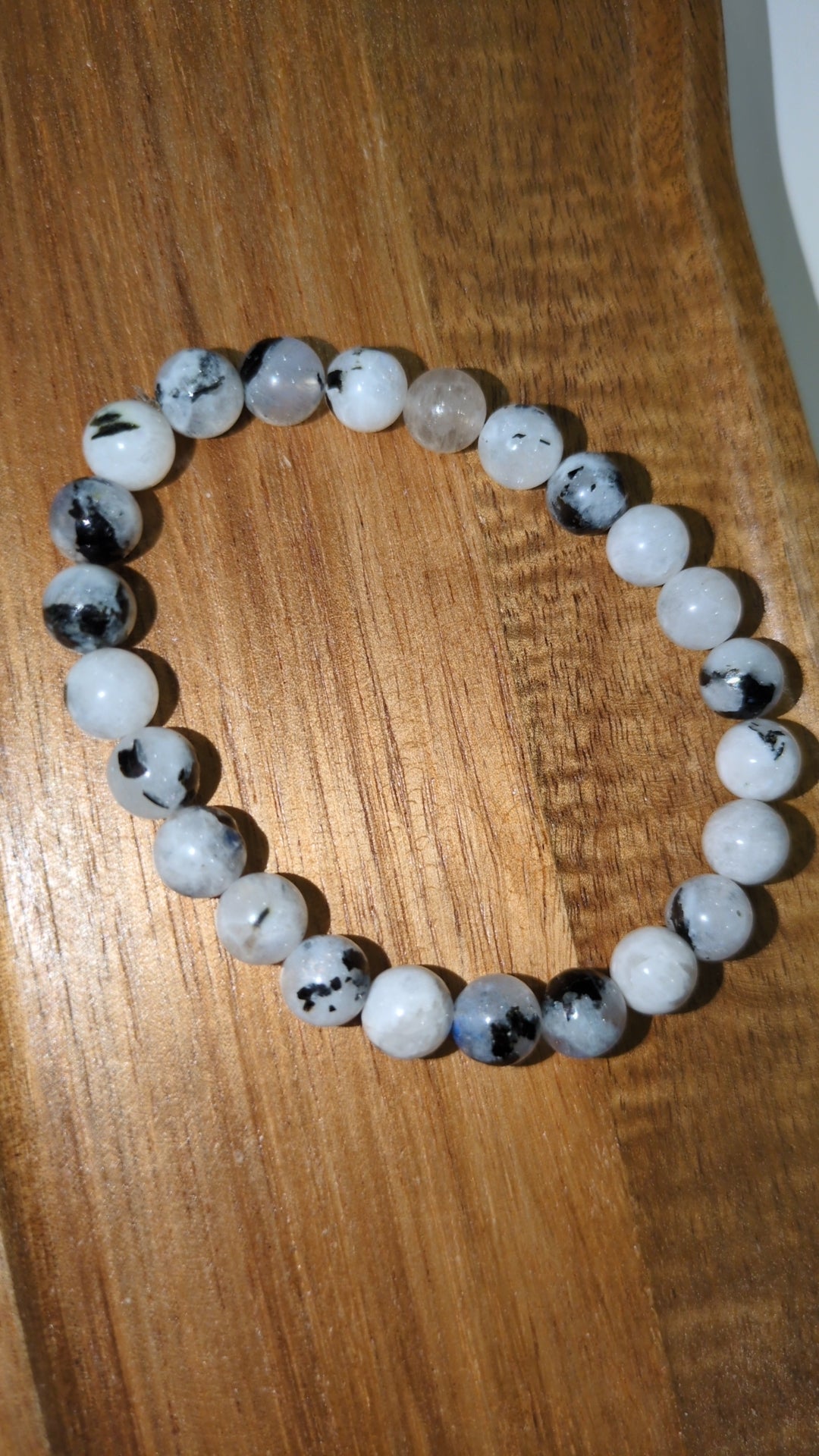 Rainbow moonstone bracelet ✨