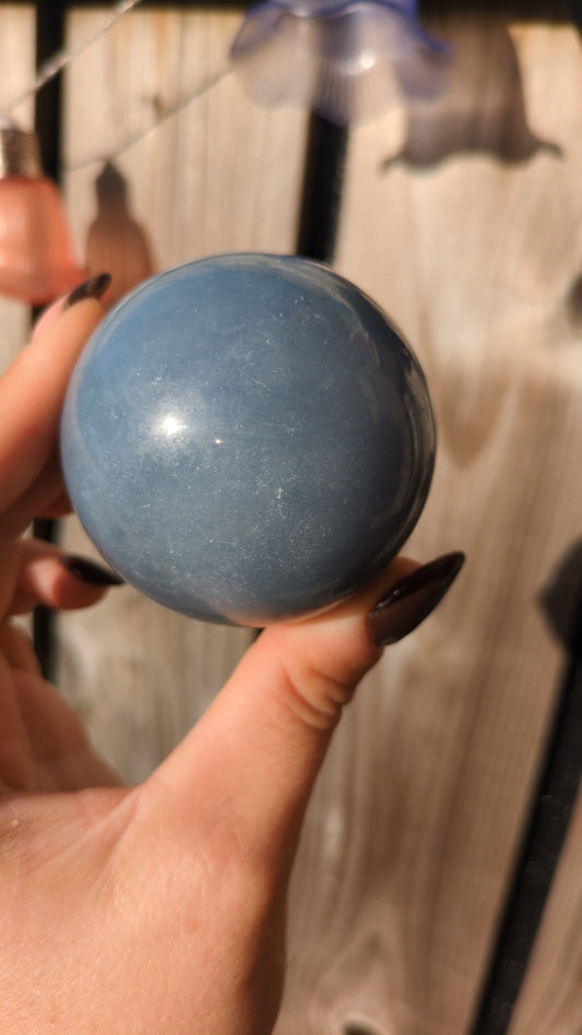 Angelite sphere ✨ A