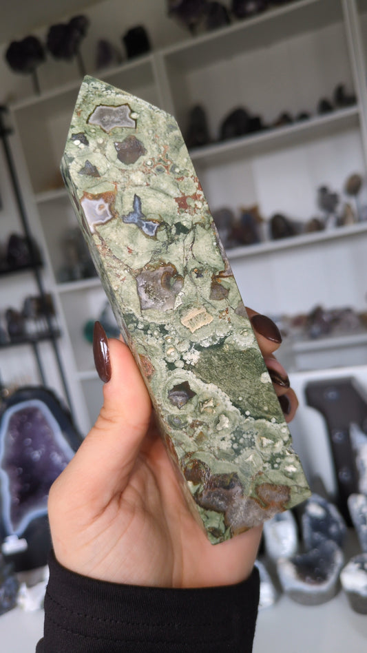 Rainforest jasper tower ✨