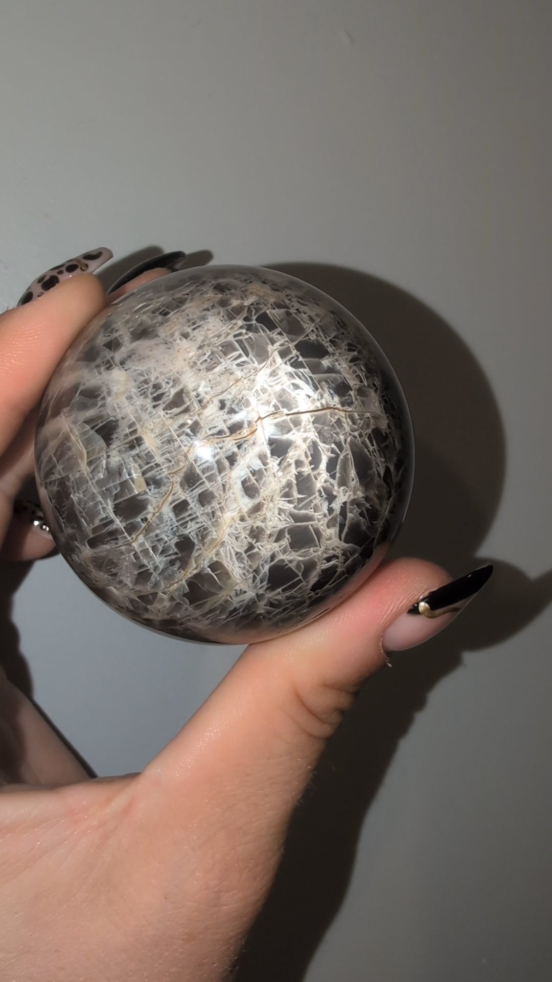 Black moonstone sphere ✨ B