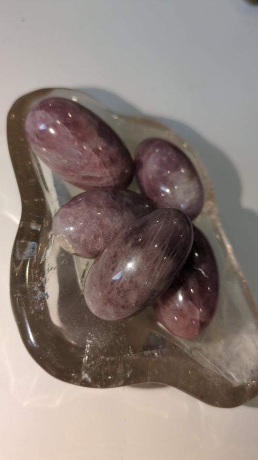 Lavender rose quartz tumbles ✨
