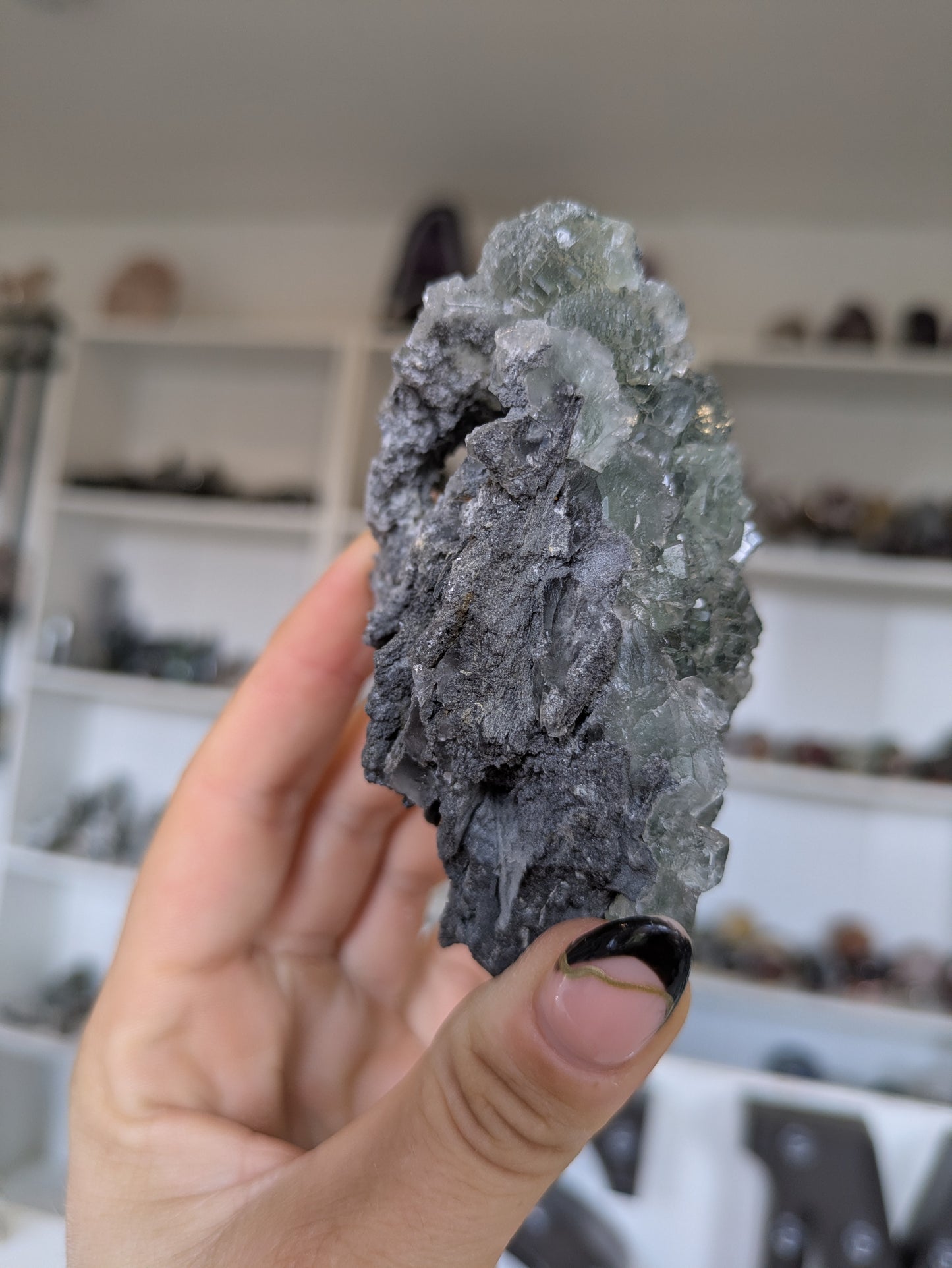 Green flourite from Hunan province ✨