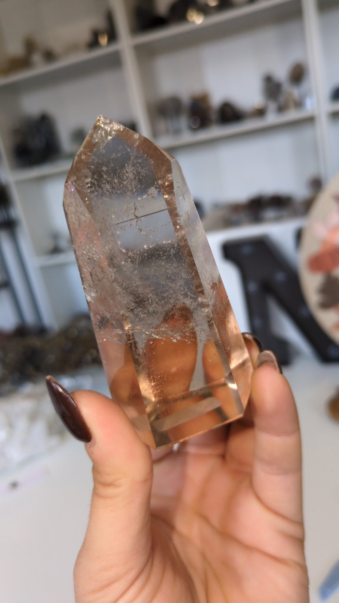 Smokey quartz tower B ✨
