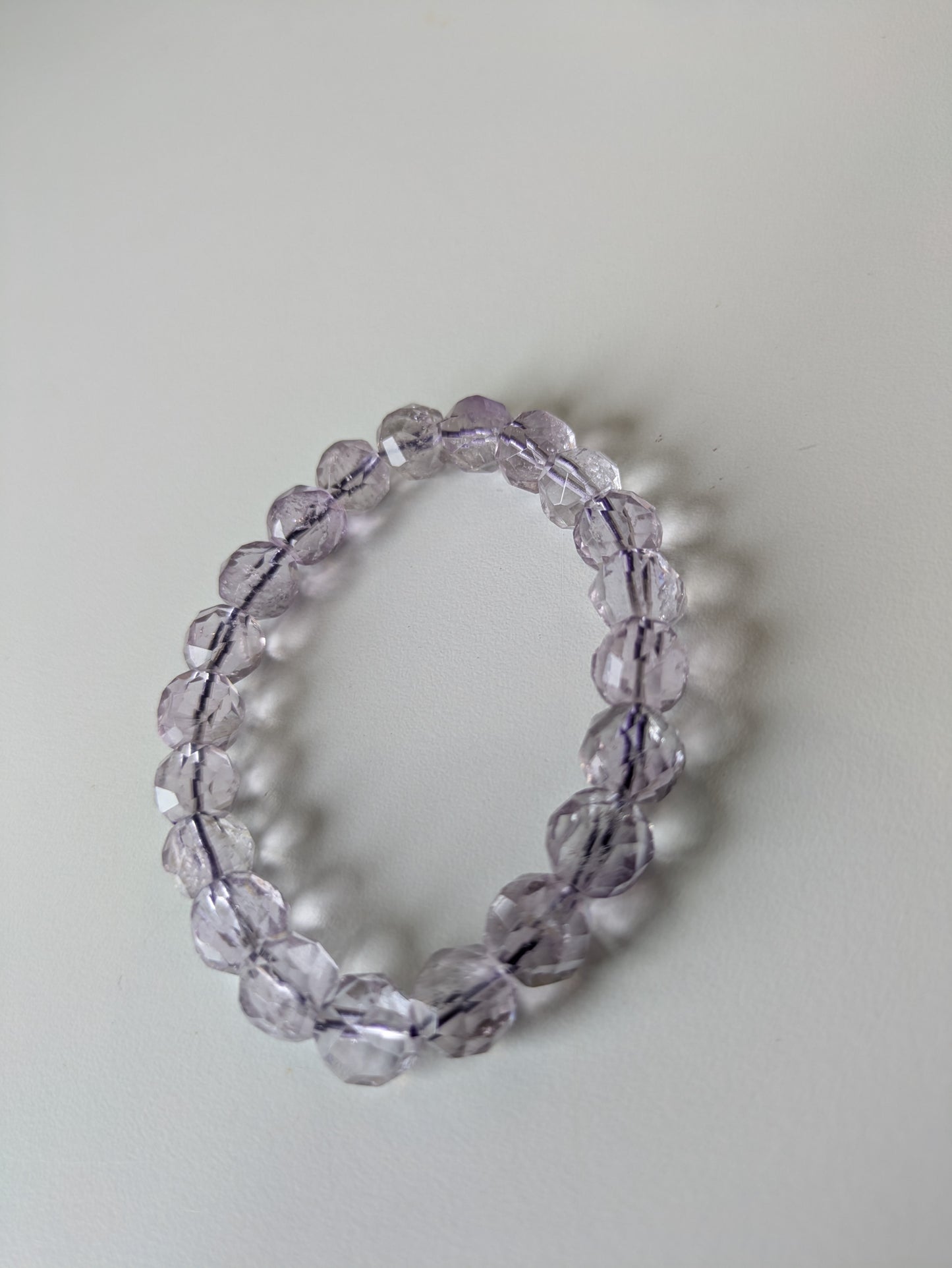 Faceted amethyst bracelet ✨