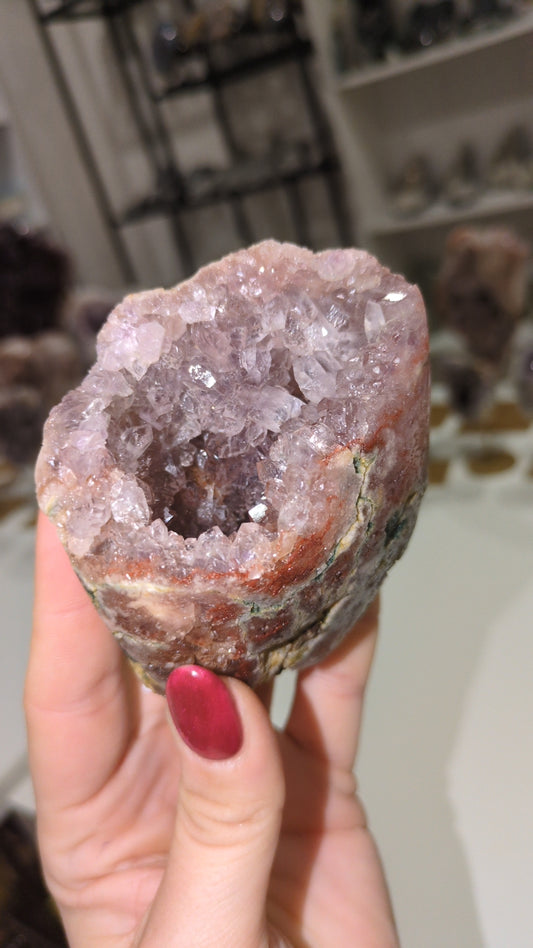 Pink amethyst freeform ✨ R