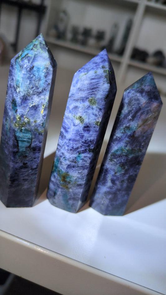 Iolite, blue apetite towers ✨