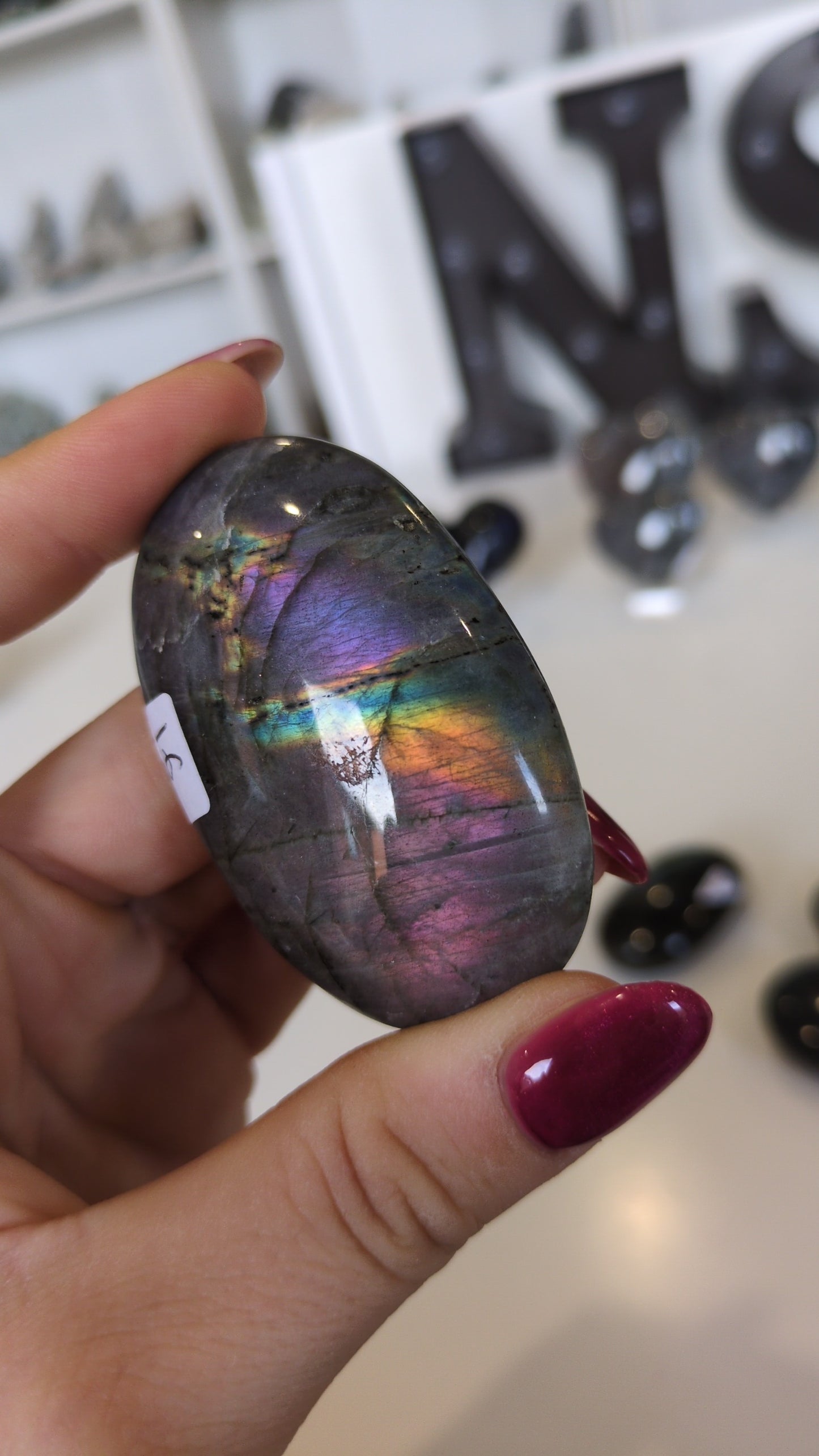 Rainbow flash palm ✨