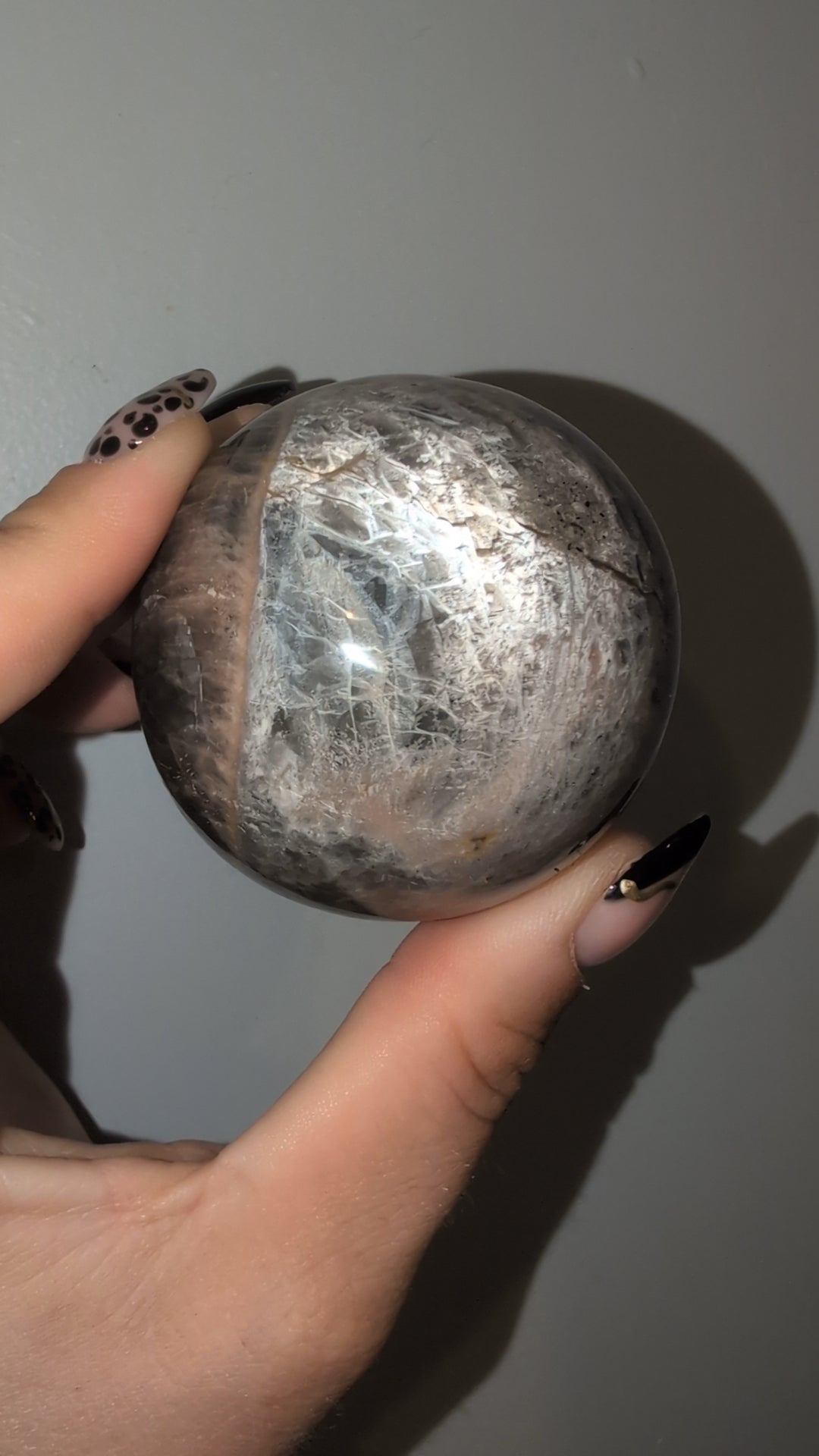 Black moonstone sphere ✨ A