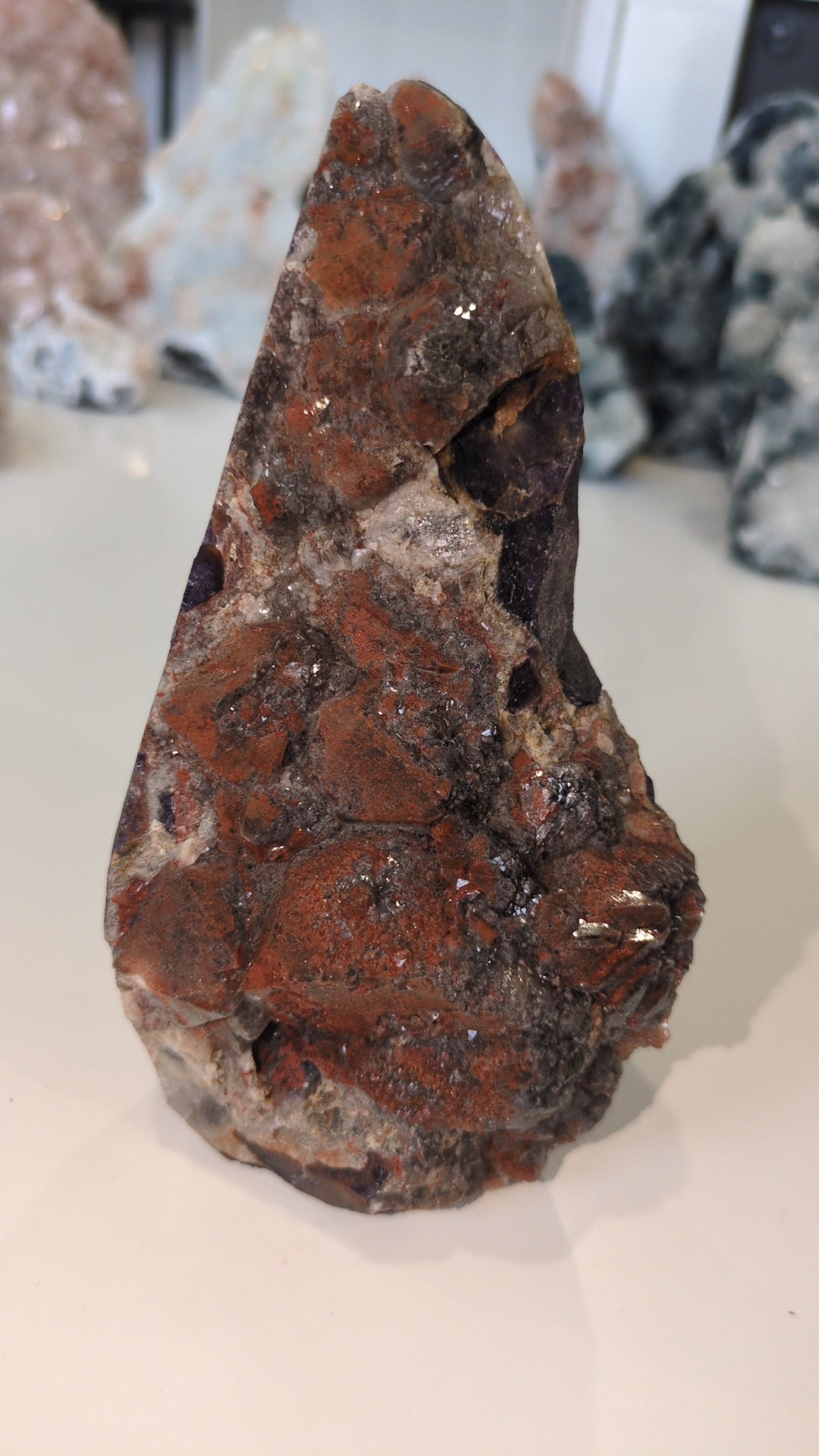 Amethyst with Hematite ✨ R