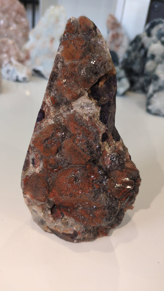 Amethyst with Hematite ✨ R