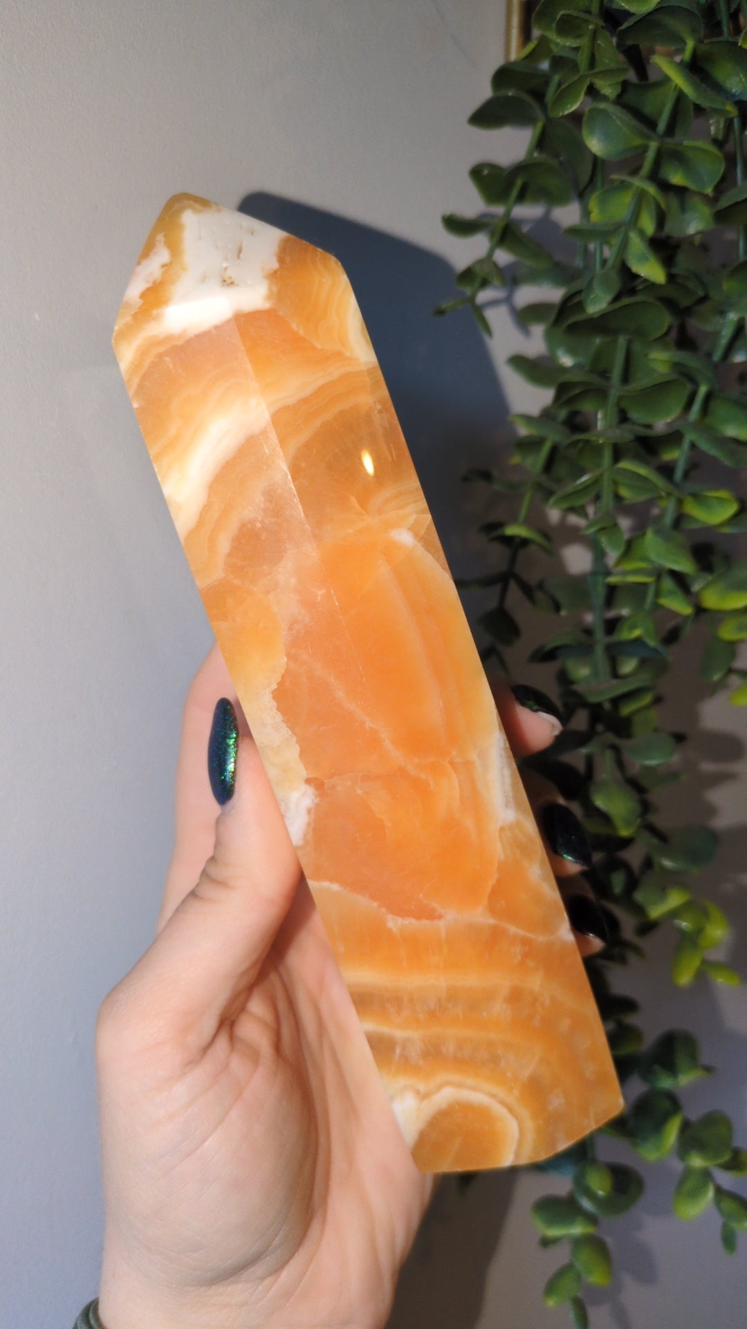 Orange calcite tower ✨