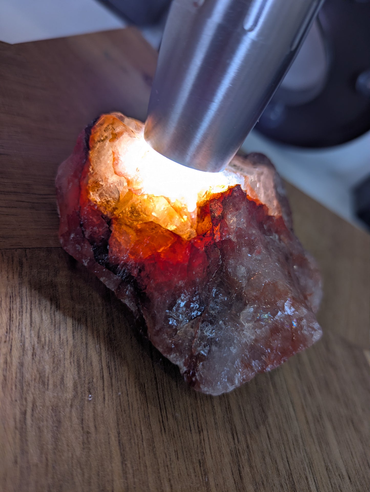 Raw fire quartz ✨