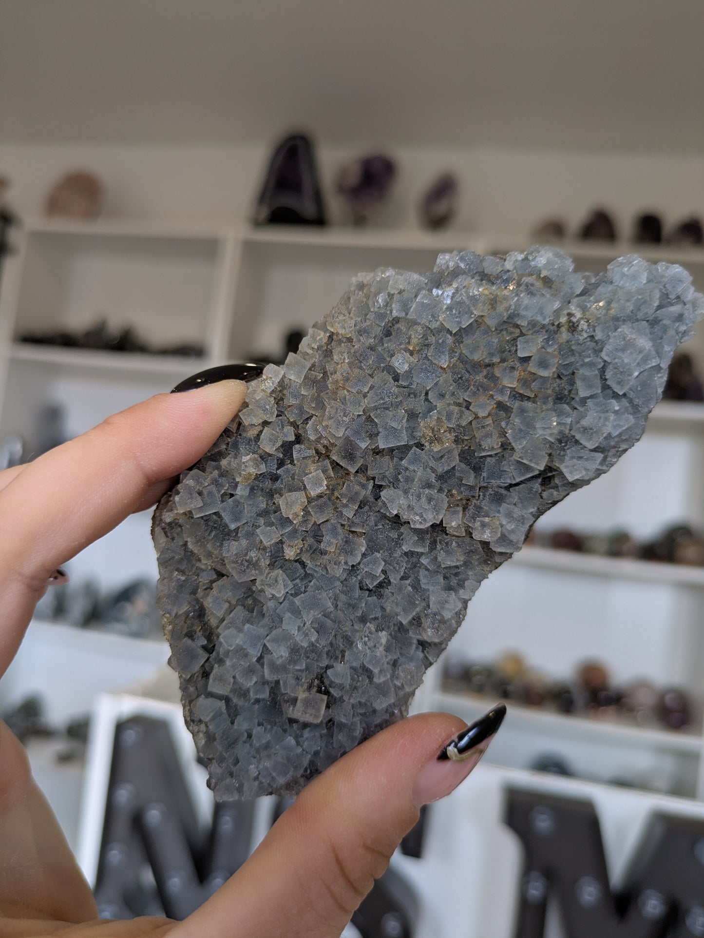 Blue flourite specimen ✨