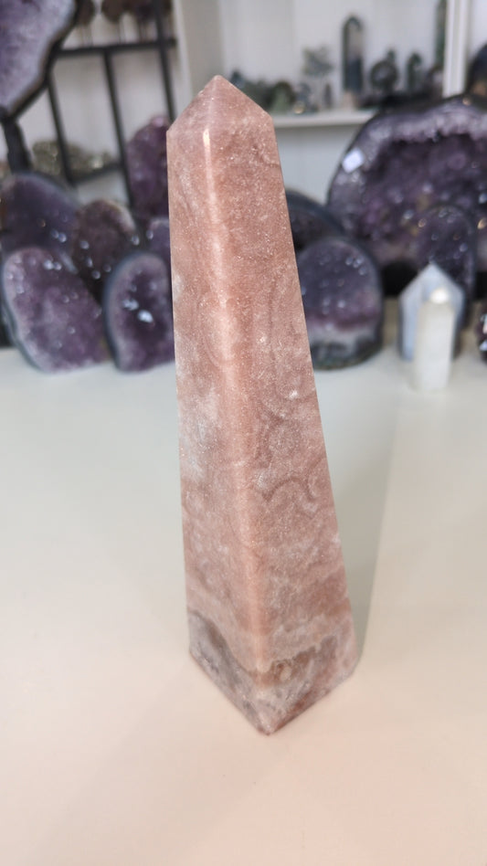 Pink amethyst tower F ✨