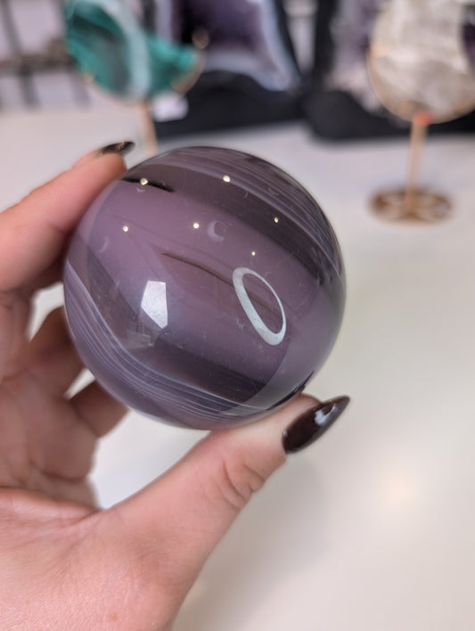 Jelly agate sphere ✨